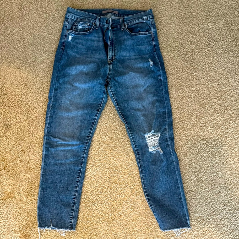 Joes jeans skinny cropped ankle length jeans size 31